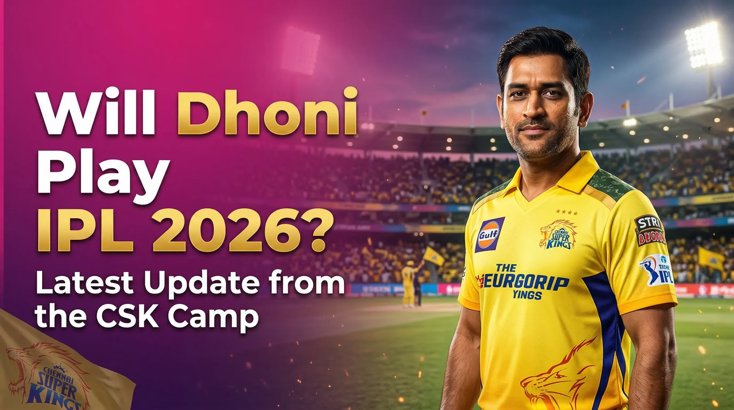 Will Dhoni Play IPL 2026?