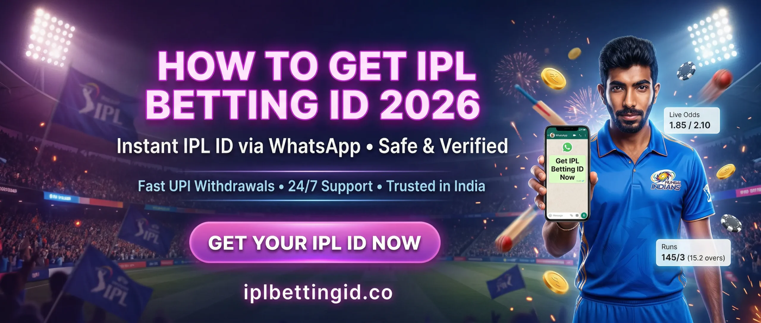 get ipl betting id