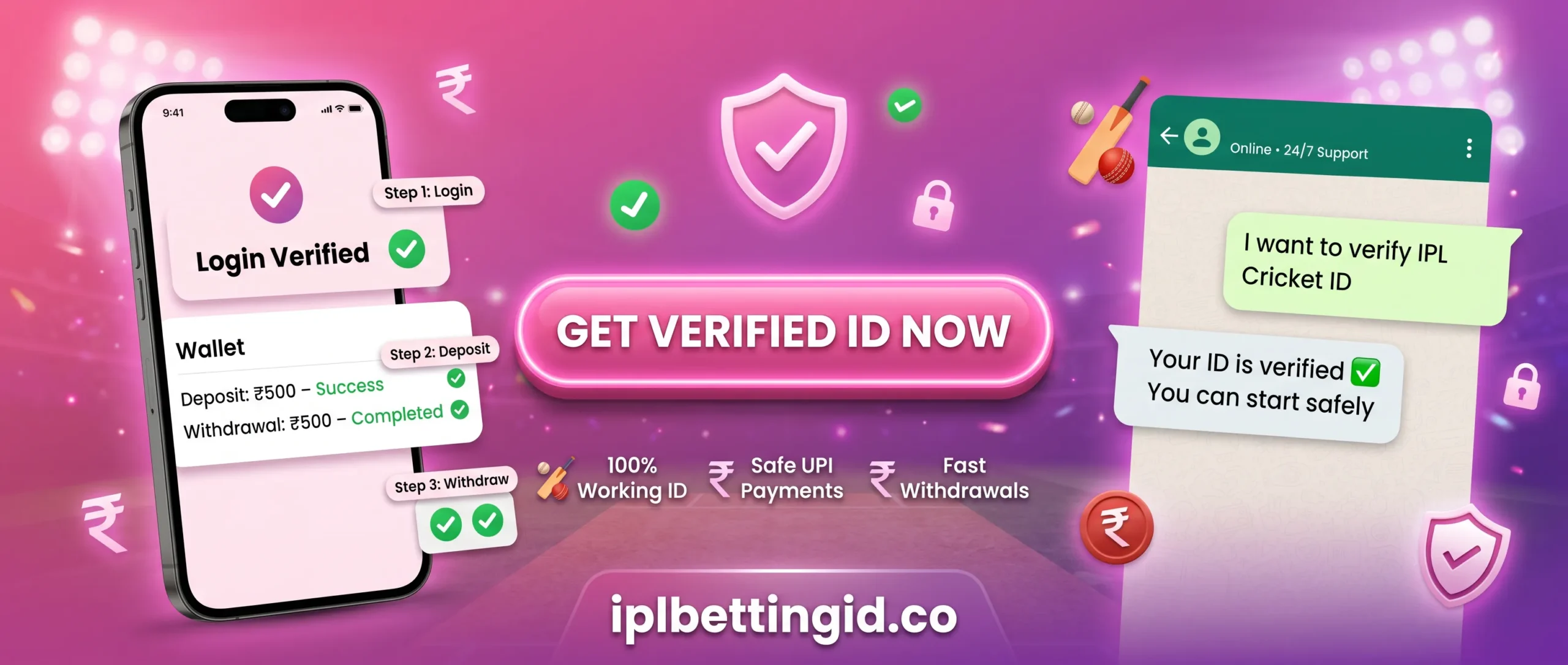 Verify IPL Cricket ID