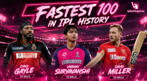 Fastest 100 in IPL